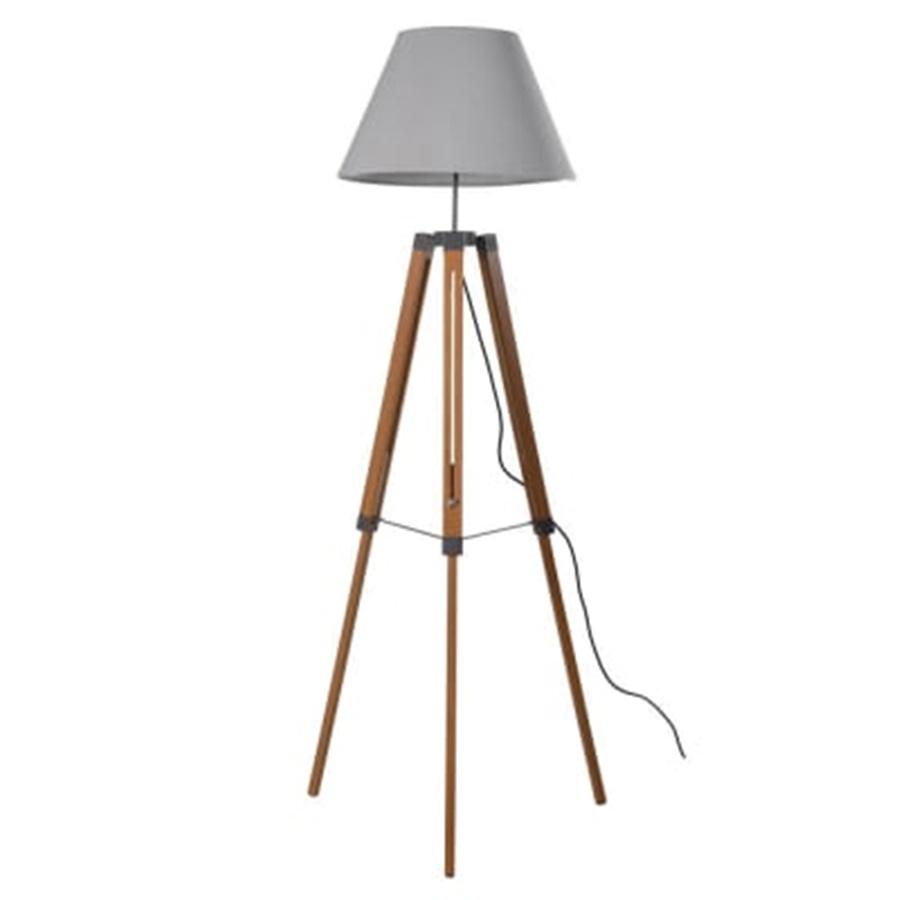 Tall Tripod Floor Lamp & Shade